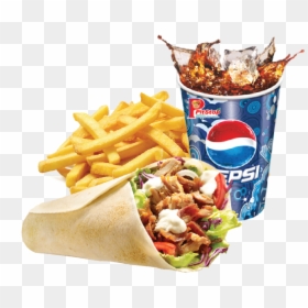 Beef Kebab Combo French Fries Drink - Team For World Cup 2011, HD Png Download - combo png