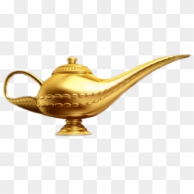 #freetoedit #lamp #lámpara #genie #genio #magic #mágico - Genie Lamp Aladdin Transparent, HD Png Download - lampara png