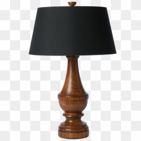 Barbara Cosgrove Wood Finial Table Lamps, HD Png Download - lampara png