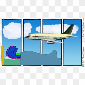 Travel Just Turns Your Whole World On Its Ear - Narrow-body Aircraft, HD Png Download - sleeping dragon png