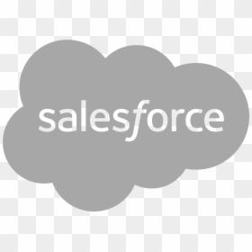 Salesforce Logo Black And White, HD Png Download - salesforce logo png