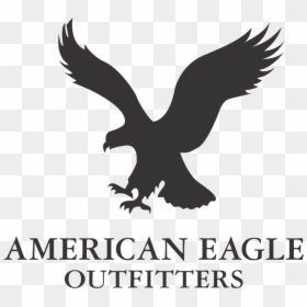American Eagle Logo Png, Transparent Png - eagle logo design black and white png