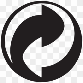 Green Dot Symbol Png, Transparent Png - recycle logo png