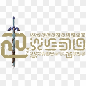 Legend Of Zelda Botw Logo, HD Png Download - zelda logo png
