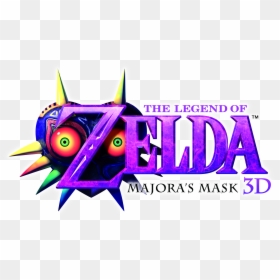 Zelda Majoras Mask 3ds Logo, HD Png Download - zelda logo png