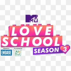 Mtv Love School Season 3, HD Png Download - mtv logo png