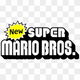New Super Mario Logo, HD Png Download - smash bros logo png