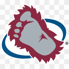 Colorado Avalanche Bigfoot, HD Png Download - nhl logo png