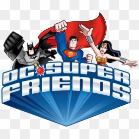 Dc Super Friends Rides, HD Png Download - friends logo png