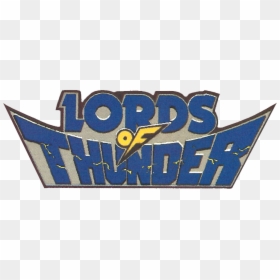 Lords Of Thunder Logo, HD Png Download - thunder logo png