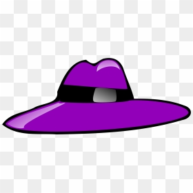 Purple Hat, HD Png Download - pimp hat png