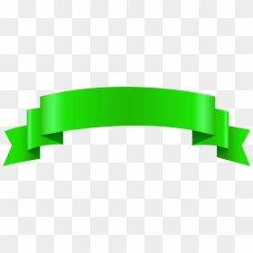 Green Banner Clipart, HD Png Download - banner clipart png
