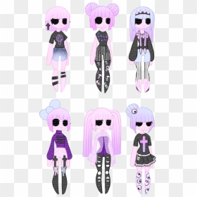 Cute Pastel Goth Girls, HD Png Download - pastel goth png