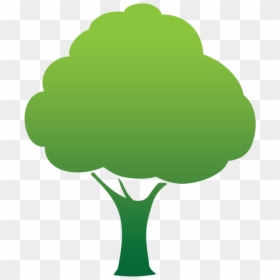 Green Tree Icon Png, Transparent Png - tree icon png