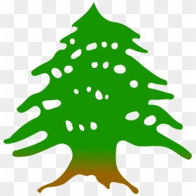 Cedar Tree Lebanon Flag, HD Png Download - tree icon png