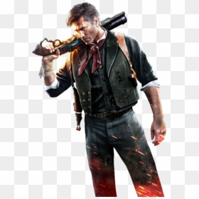 Bioshock Infinite Booker, HD Png Download - the last of us png