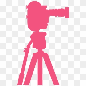Tripod, HD Png Download - camera silhouette png