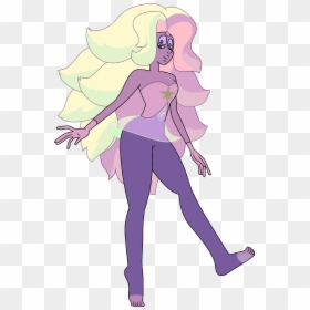 Steven Universe Fusion Rainbow Quartz, HD Png Download - steven universe pearl png