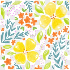 Paper Pattern Design Floral, HD Png Download - floral pattern png