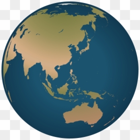 Globe Asia Png, Transparent Png - globe clipart png