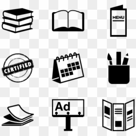 Brochure Icon Vector, HD Png Download - paper icon png