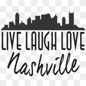 Nashville, HD Png Download - nashville skyline silhouette png