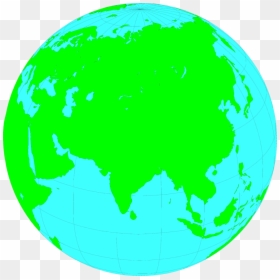 Pakistan Mapamundi, HD Png Download - globe clipart png
