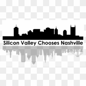 Nashville Skyline Logo Png, Transparent Png - nashville skyline silhouette png