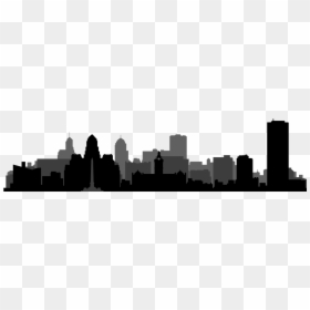 City Silhouette Transparent, HD Png Download - nashville skyline silhouette png