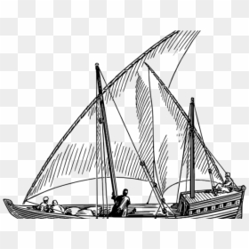 Dhow Png, Transparent Png - sail boat png