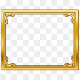 Frame Png, Transparent Png - golden frame design png