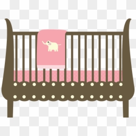 Baby Crib Clip Art, HD Png Download - cot png