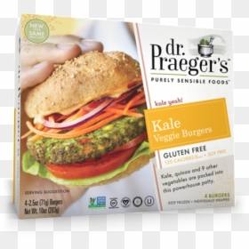 Dr Prager Veggie Burgers, HD Png Download - veg burger png
