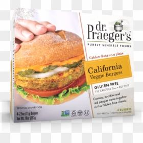 Dr Praeger's Veggie Burgers, HD Png Download - veg burger png