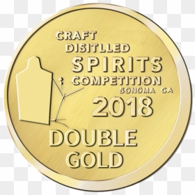 1 23 Double Gold Best - San Francisco World Spirits Competition 2016 Gold Medal, HD Png Download - bronze medal png