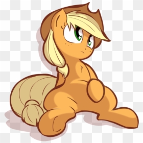 Applejack, HD Png Download - sitting back png