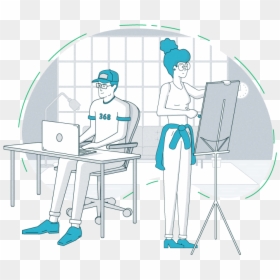 Illustration, HD Png Download - sitting back png