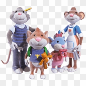Tip The Mouse Family - Tip The Mouse, HD Png Download - cartoon mouse png