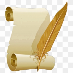 Quill And Paper Png , Png Download - Pen And Paper Clipart, Transparent Png - livre png