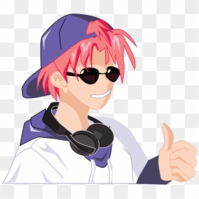 Cool Boy - Gambar Anime Cool Png, Transparent Png - cool hat png