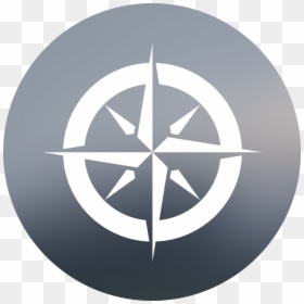 Compass-circle - Waypoint Outdoors Waypoint Tv Logo, HD Png Download - drawing compass png