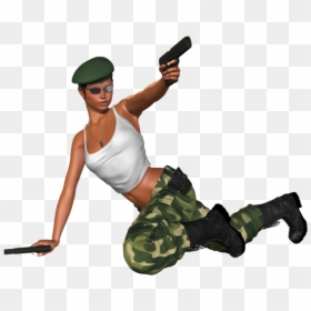 Clip Art Portable Network Graphics Woman Blog Military - Female Soldier Cartoon, HD Png Download - female soldier png
