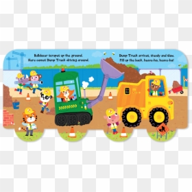 Clipart Toys Dumptruck - Cartoon, HD Png Download - truck cartoon png
