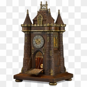 Medieval Castle Clock Garniture - Antique, HD Png Download - medieval castle png