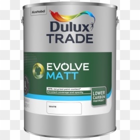 Dulux Trade Evolve Matt, HD Png Download - paint stain png