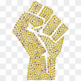 Fist Hand Clenched Free Photo - Emoticon Tangan Mengepal, HD Png Download - hand fist png