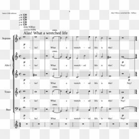 Sheet Music, HD Png Download - alas vector png