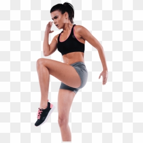 Transparent Fitness Girl Png, Png Download - fitness woman png