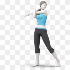 Nintendo Fanon Wiki - Super Smash Bros Ultimate Wii Fit Trainer, HD Png Download - fitness woman png