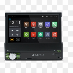 Lexxson Android 8.1 Car Radio Single Din, HD Png Download - car radio png
